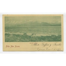 ARGENTINA ENTERO POSTAL GJ TAR-41-D TARJETA POSTAL CON ILUSTRACION USADO